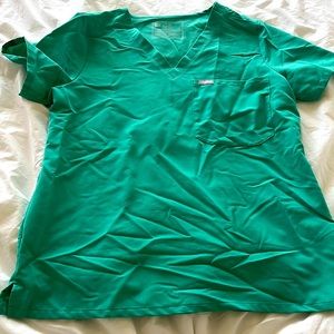 Figs one pocket scrub top